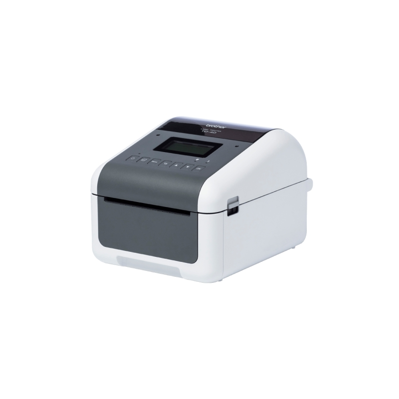 Brother TD-4455DNWB imprimante thermique pour étiquettes Wi‑Fi blanche Brother TD-4455DNWB imprimante thermique pour étiquettes Wi‑Fi blanche