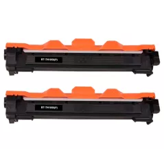 Pack 2 toners compatibles BROTHER TN-1050 noir