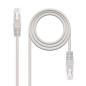 Câble réseau RJ45 Cat6 UTP 3m gris Nanocable