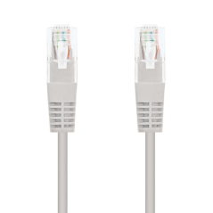 Câble réseau RJ45 Cat6 UTP 3m gris Nanocable