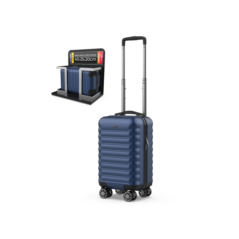 Numada Upfly valise cabine 16" 20 L bleu marine 4 roues Numada Upfly valise cabine 16" 20 L bleu marine 4 roues