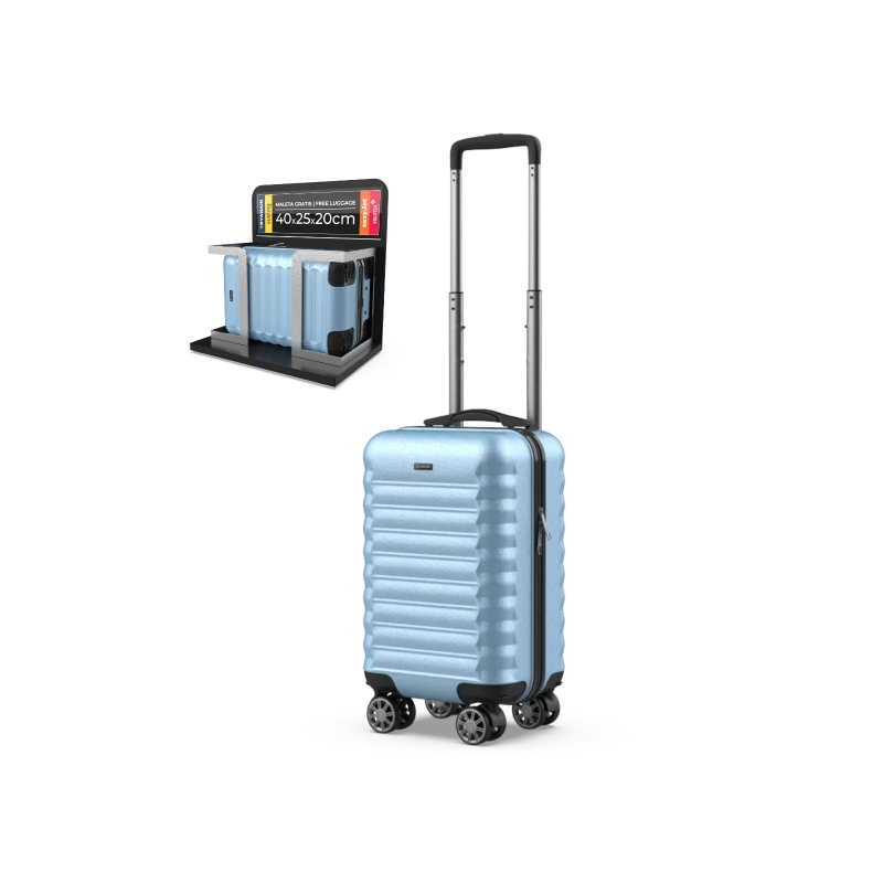 Numada Upfly valise cabine 16 pouces bleu clair 20 L 4 roues Numada Upfly valise cabine 16 pouces bleu clair 20 L 4 roues