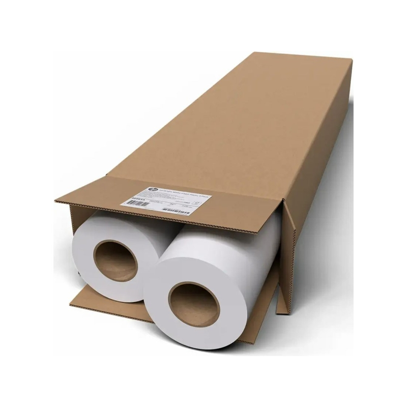 HP Papier pour traceur blanc brillant 90 g 36" (914 mm) x 45,7 m x 2