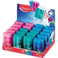 Maped Connect Duo taille-crayon 2 trous avec gomme assorti