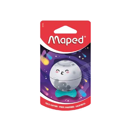 Maped Planetas taille-crayon métal 1 trou avec réservoir