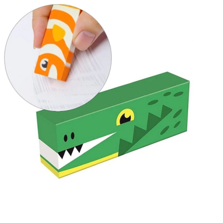 Maped Gomme Animaux x20 Forme Rectangulaire Couleurs Assorties