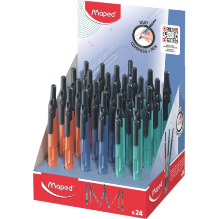 compas Maped avec stylo assorti