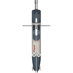 Compas Maped n° 421 Bigotera Rapide métal gris 34 cm avec étui
