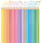 Maped Color’Peps Pastel 24 crayons de couleur triangulaires
