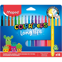 boîte feutres Maped Color'Peps 18