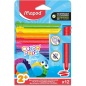 Maped Color’Peps Infinity Jumbo 12 crayons de couleur assortis