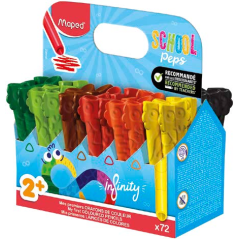 boîte de crayons de couleur jumbo Maped