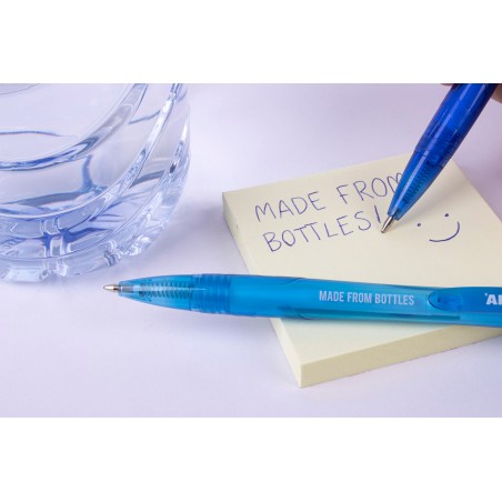 Stylos écologiques Apli 36 unités présentoir 3 couleurs