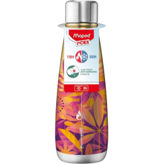 bouteille isotherme Maped en acier inoxydable