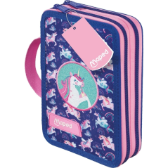 trousse Maped licorne deux étages