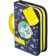 Trousse Maped fournitures scolaires colorées