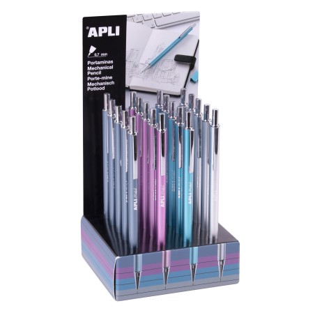 Portemines Apli multicolores présentoir