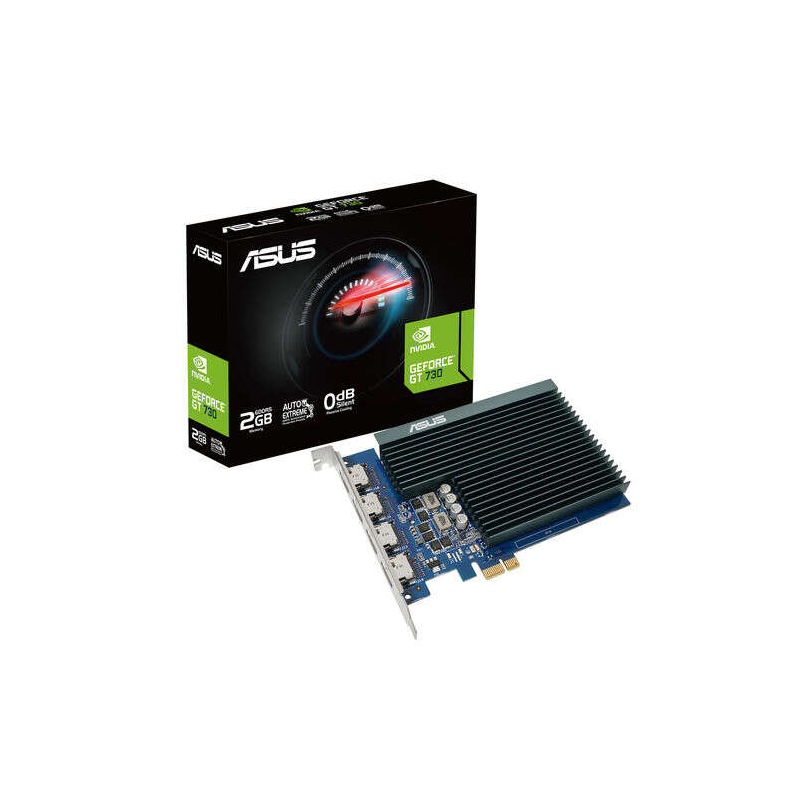 Carte graphique Asus GeForce GT 730 2 Go GDDR5 PCIe HDMI