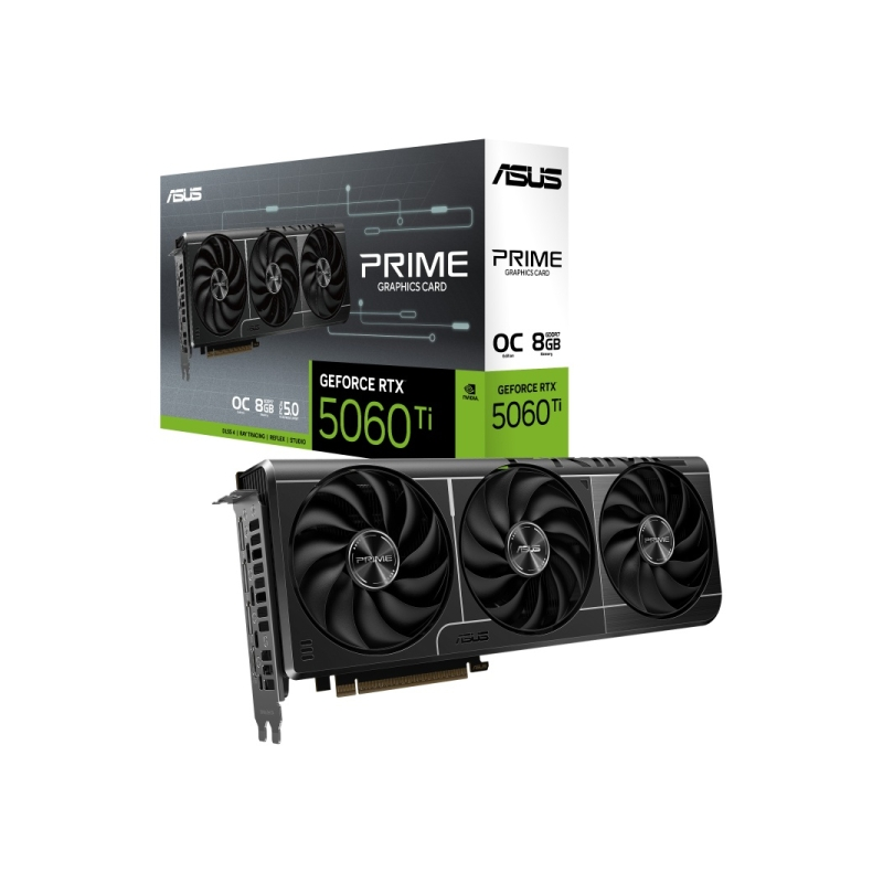 Carte graphique Asus GeForce RTX 5060 TI Prime OC 8Go GDDR7