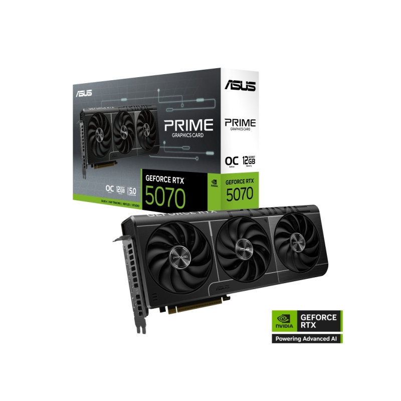 Carte graphique Asus GeForce RTX 5070 OC 12 Go GDDR7