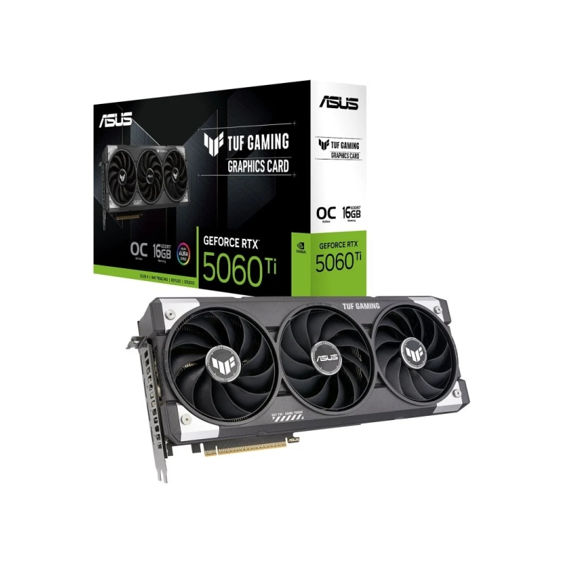 Carte graphique Asus GeForce RTX 5060 Ti TUF OC 16Go GDDR7
