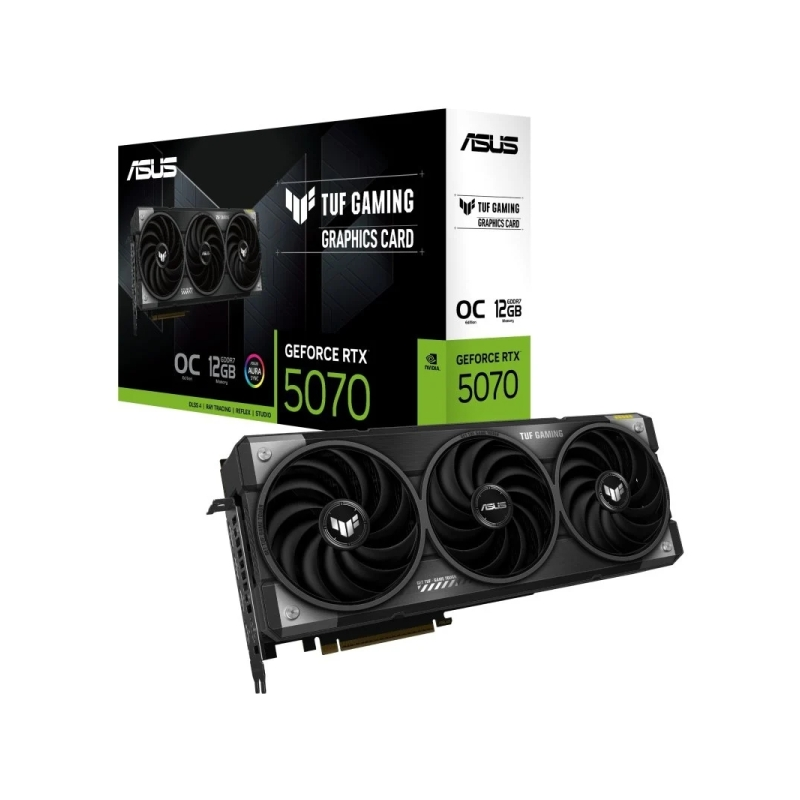 Carte graphique Asus GeForce RTX 5070 TUF OC 12Go GDDR7