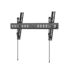 support mural TV noir ultra-fin