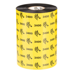 Zebra ZipShip 3400 Lot de 6 rubans transfert thermique cire/résine large