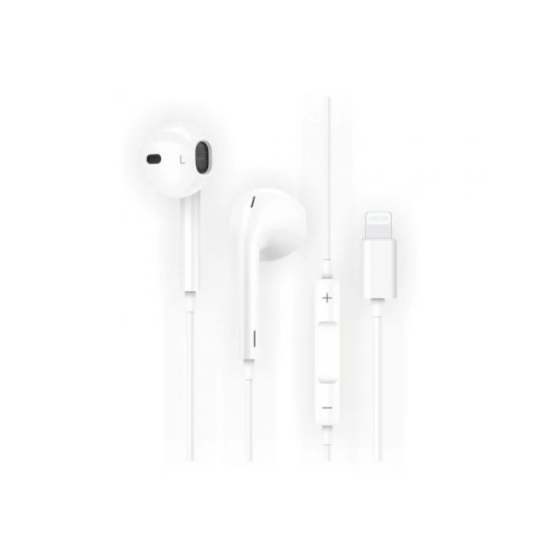 Écouteurs intra-auriculaires Lightning blancs TechOneTech Écouteurs intra-auriculaires Lightning blancs TechOneTech