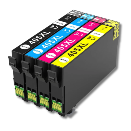 Pack compatible avec EPSON 405 XL 4 cartouches haute capacité couleur