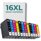 Pack 12 cartouches compatibles EPSON 16XL