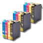 Pack 123CONSOMMABLES compatible EPSON 29XL, 12 cartouches