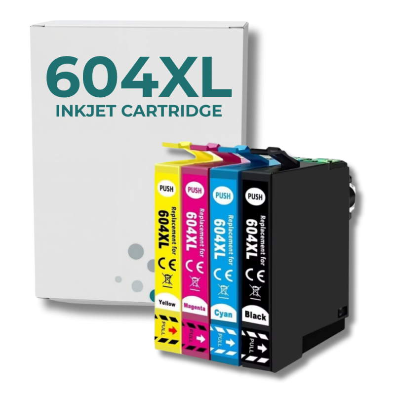 Pack compatible avec EPSON 604XL, 4 cartouches