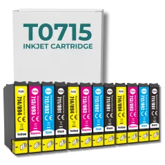 Pack 12 cartouches compatibles EPSON T0715XL