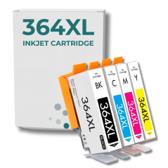 Pack cartouches encre 364XL couleurs