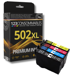 quatre cartouches encre 405XL colorées
