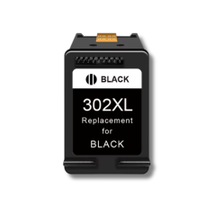 Cartouche compatible HP 302 XL noir - haute capacité et qualité
