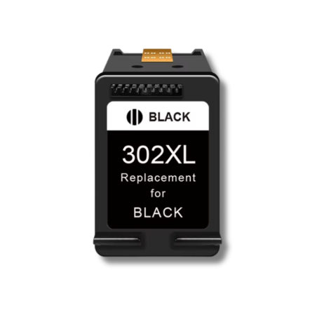 Cartouche compatible HP 302 XL noir - haute capacité et qualité