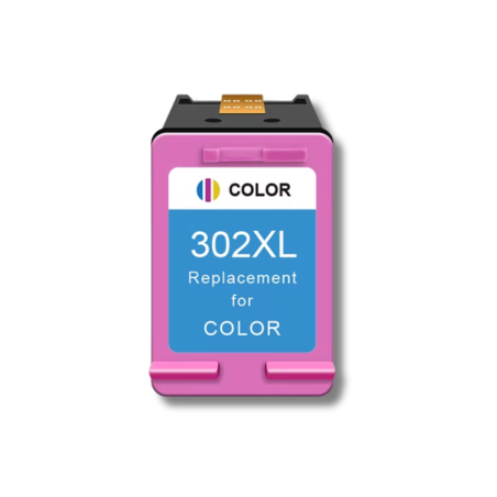 Cartouche compatible HP 302 XL couleur - haute capacité fiable