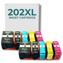 Cartouches encre 202XL couleurs compatibles