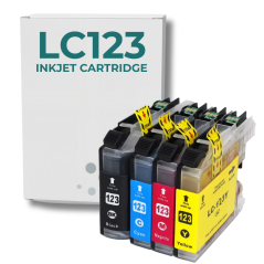 cartouches encre LC123 pack couleurs