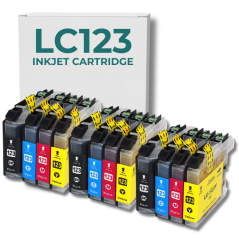 Pack cartouches encre LC123 couleurs