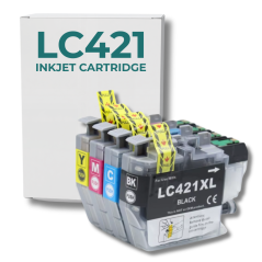 Cartouches encre LC421 XL couleurs