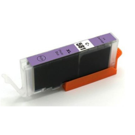 Cartouche compatible CANON CLI-581 XL PB photo bleu haute capacité