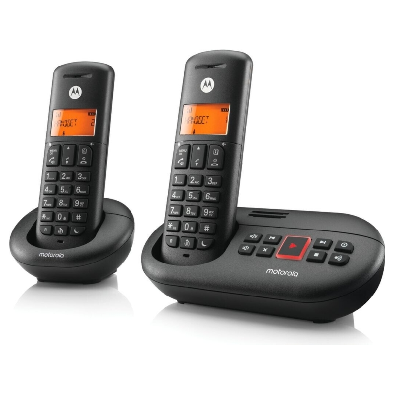 Motorola E212 Duo Téléphone sans fil DECT noir