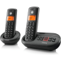Motorola E212 Duo Téléphone sans fil DECT noir