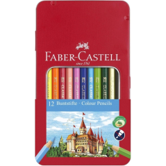 Douze crayons de couleur Faber-Castell