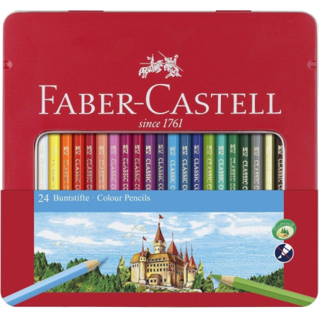 boîte de crayons de couleur