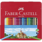 Crayons de couleur Faber-Castell, 24 assortis