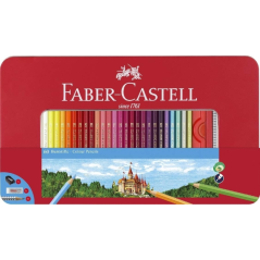 boîte de crayons couleur